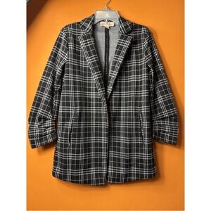 Philosophy Monochrome Checkered Blazer